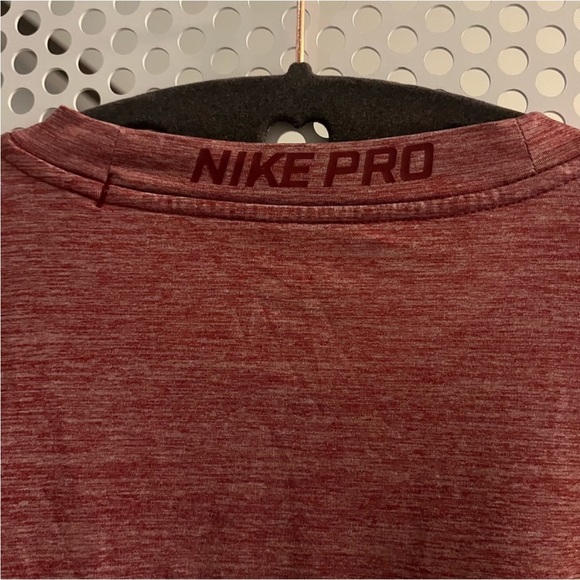 Nike Men’s Dry-Fit Running Shirt Size Medium in turbo red. GUC - Picture 3 of 7